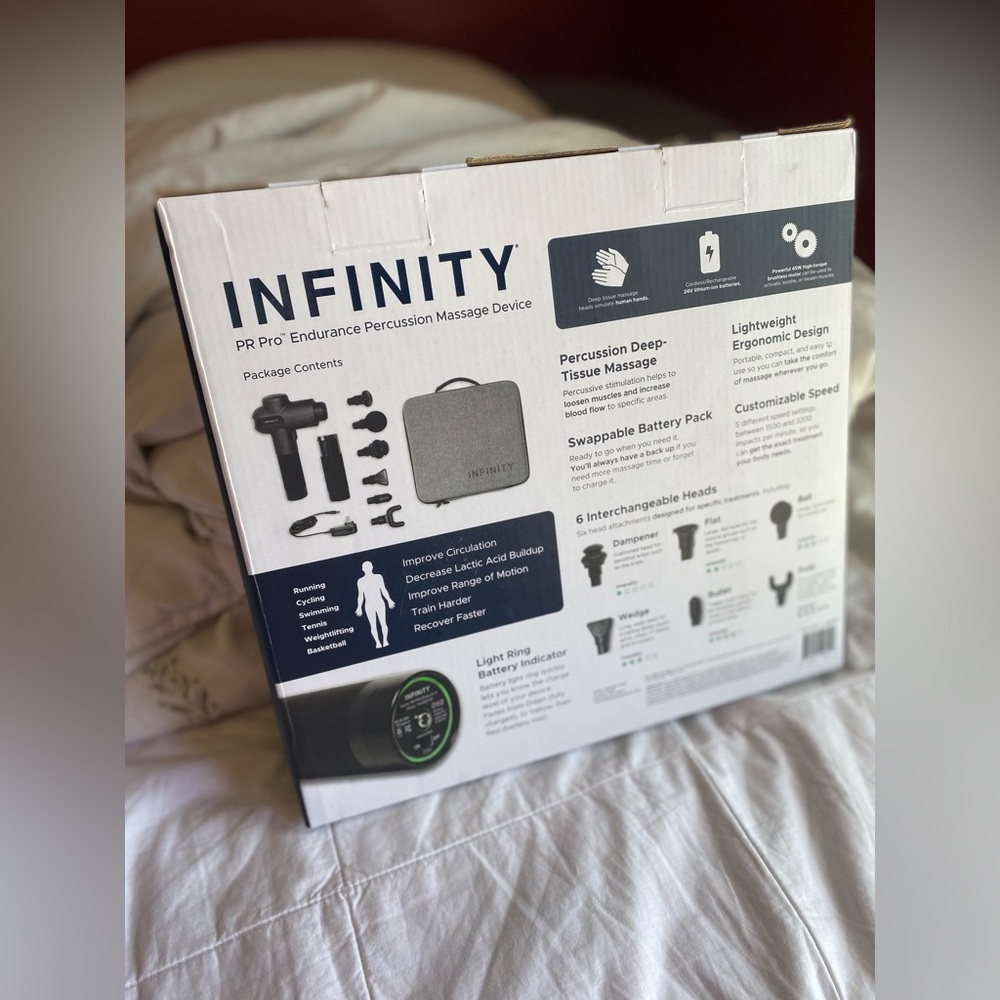 Infinity PR Pro Endurance Percussive Massage Device